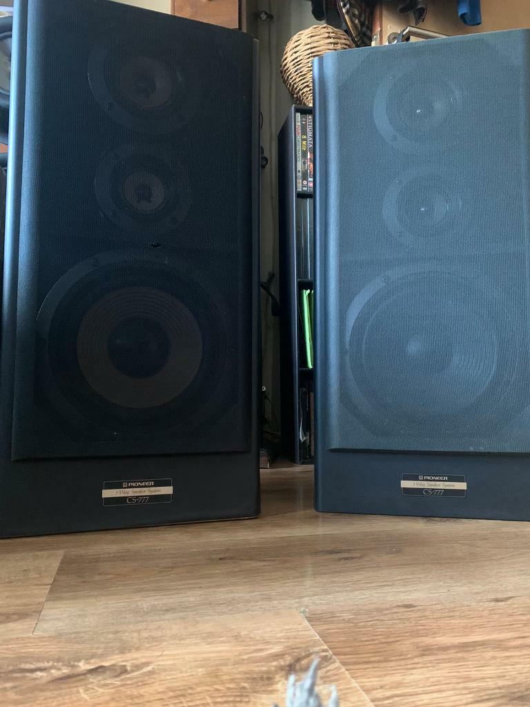 PIONEER 140w RETRO FLOOR STANDING SPEAKERS 🔊 in Manor Park, London