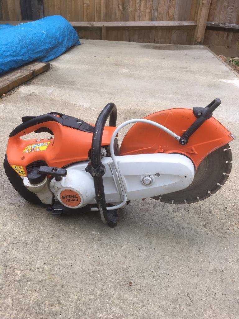 Stihl ts410 petrol disc cutter 12
