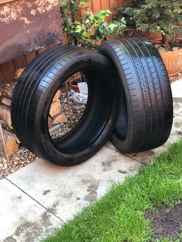 245/45/18 pair of GoodYear tyres in Wisbech, Cambridgeshire Gumtree