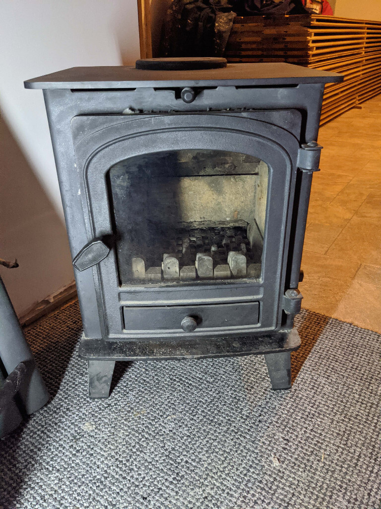 Parkray Consort 4 Flat Top Wood Burner / Multifuel Cast Stove in