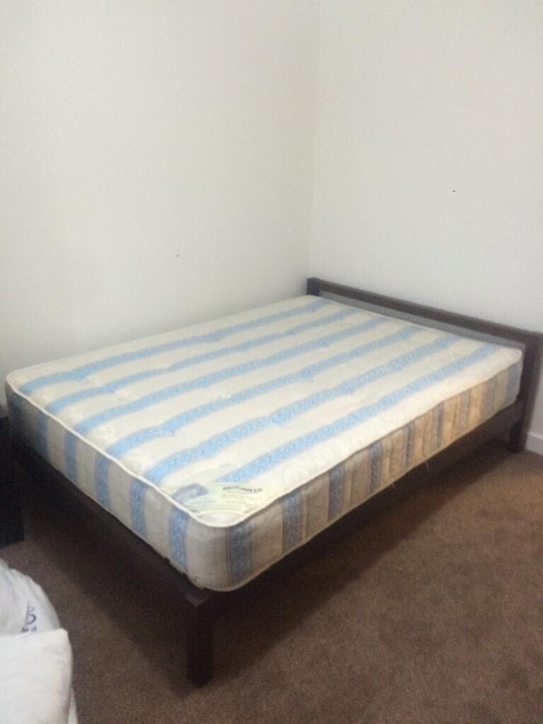 Nice king size bed and mattress for sale in Mitcham, London Gumtree