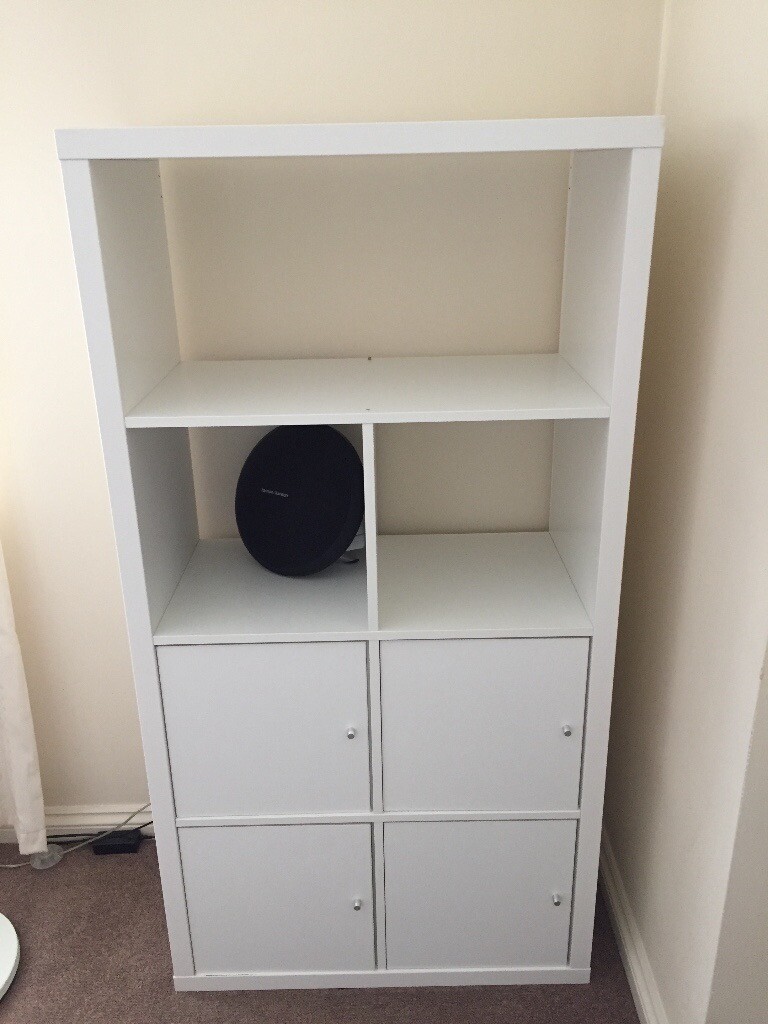Ikea Kallax Shelving unit with doors in Cambridge, Cambridgeshire Gumtree