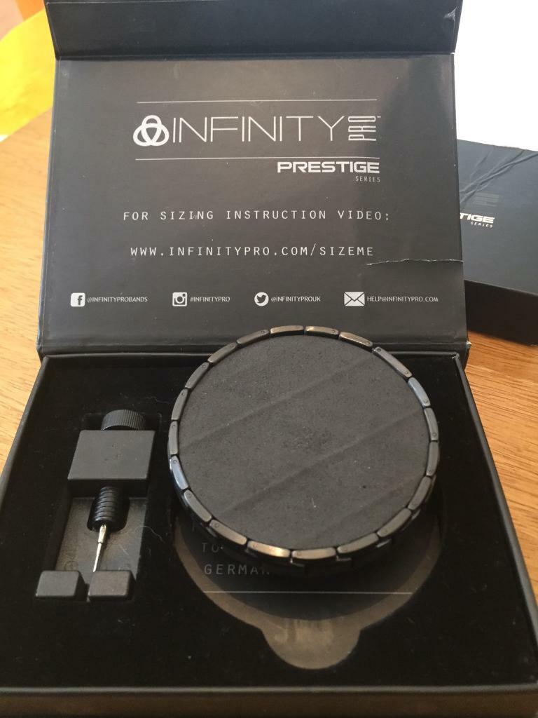 Infinity Prestige Pro bracelet infrared unisex Black Titancore