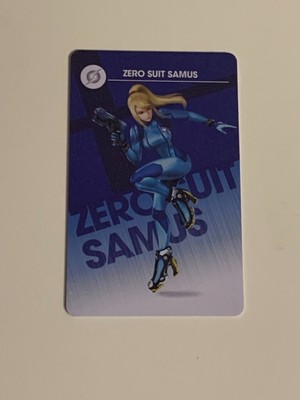 Super Smash Bros.  Amiibo  NFC Karte  Zero Suit Samus