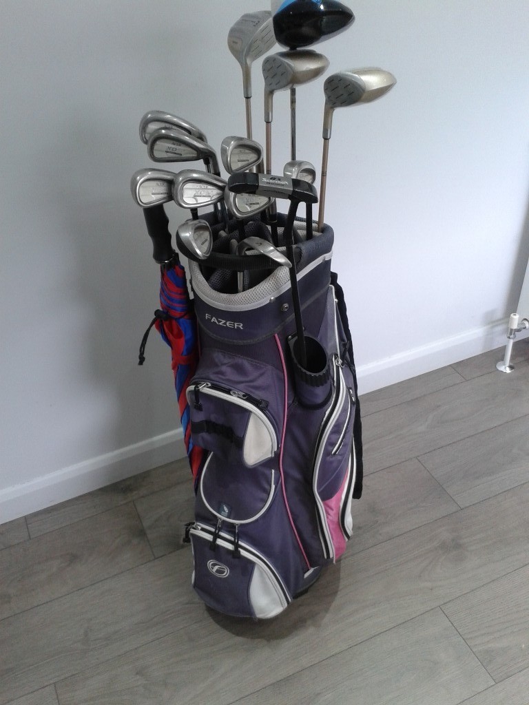 FULL SET GOLF CLUBS + GOLF BAG + EXTRAS FREE see description in East