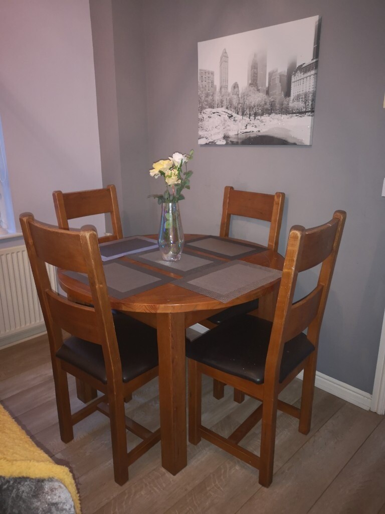 Table and 4 chairs in Fforestfach, Swansea Gumtree