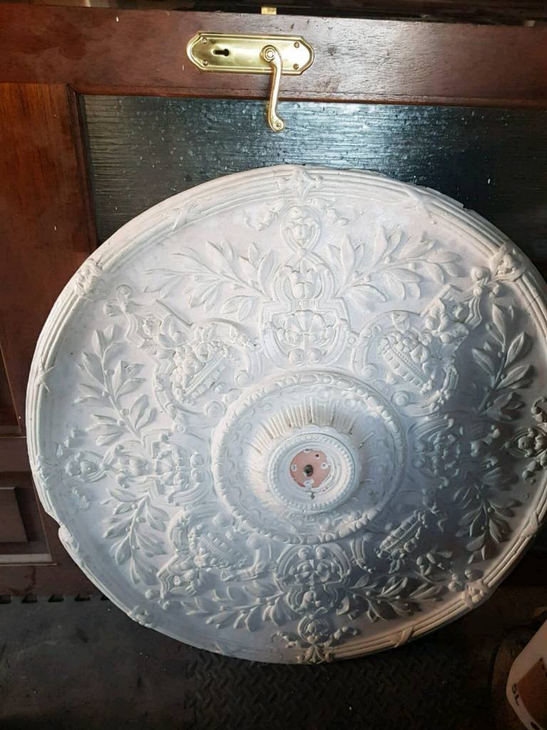 Extra Large Plaster Ceiling Rose In Middlesbrough North Yorkshire