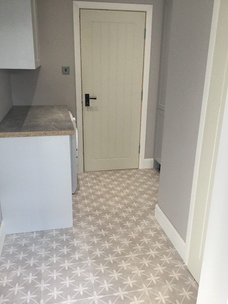 Laura Ashley Floor Tiles >> Laura Ashley Ceramic Floortiles: Wicker in Dove Grey | in Laura Ashley Floor Tiles >> Laura Ashley Ceramic Floortiles: Wicker in Dove Grey | in