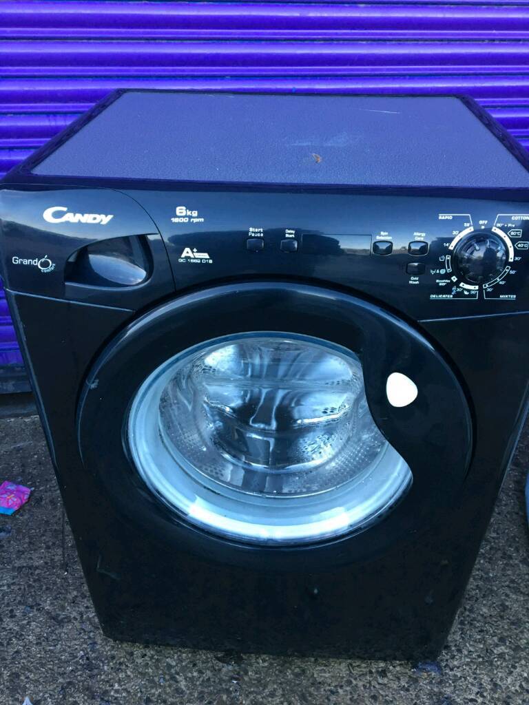 Black Candy washing machine 6kg 1600 spin in Rochdale, Manchester