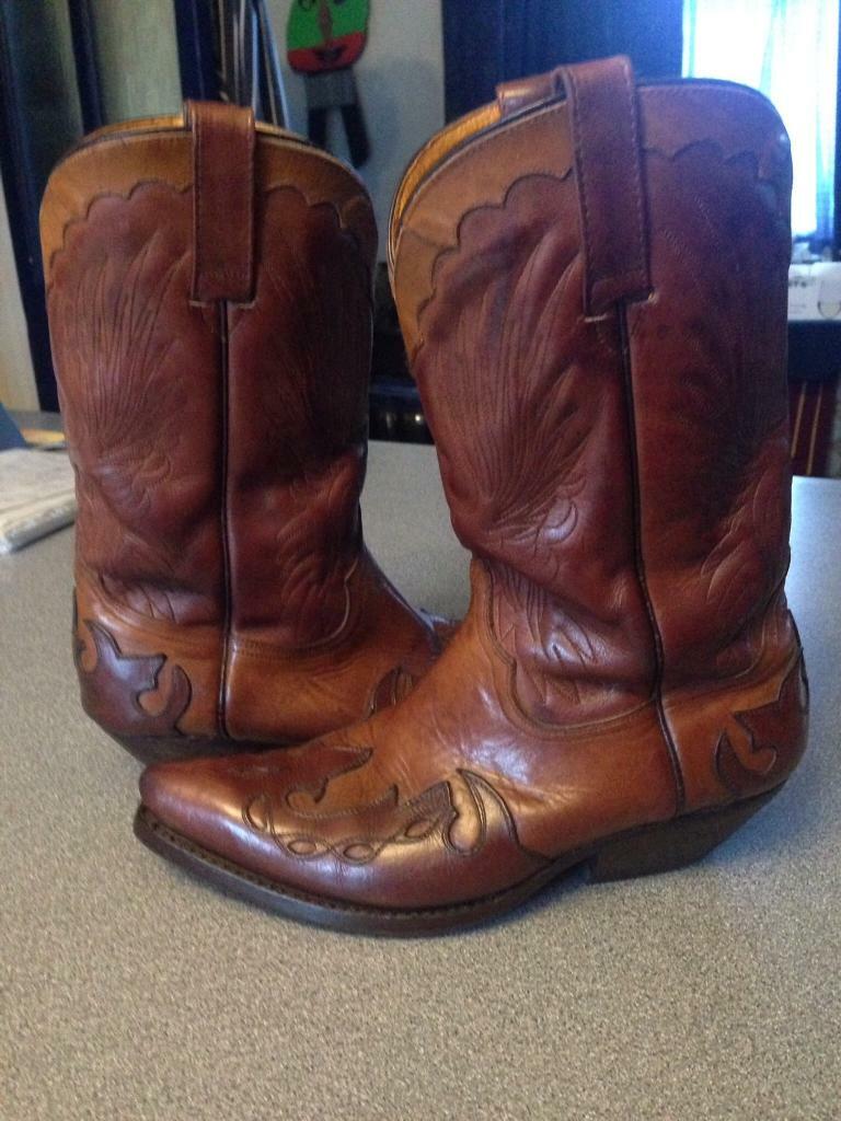 Adams original beautifully prsented Western Boots size 7. in Plymouth