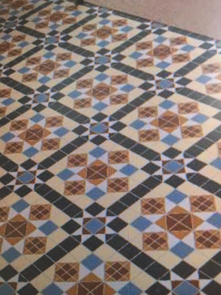 Dorset Marron Patterned Ceramic Floor Tiles in Melton Mowbray