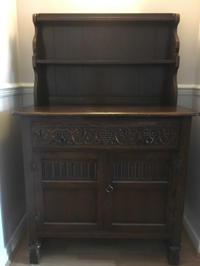Antique Welsh Dresser Made From Solid Oak In Durham County