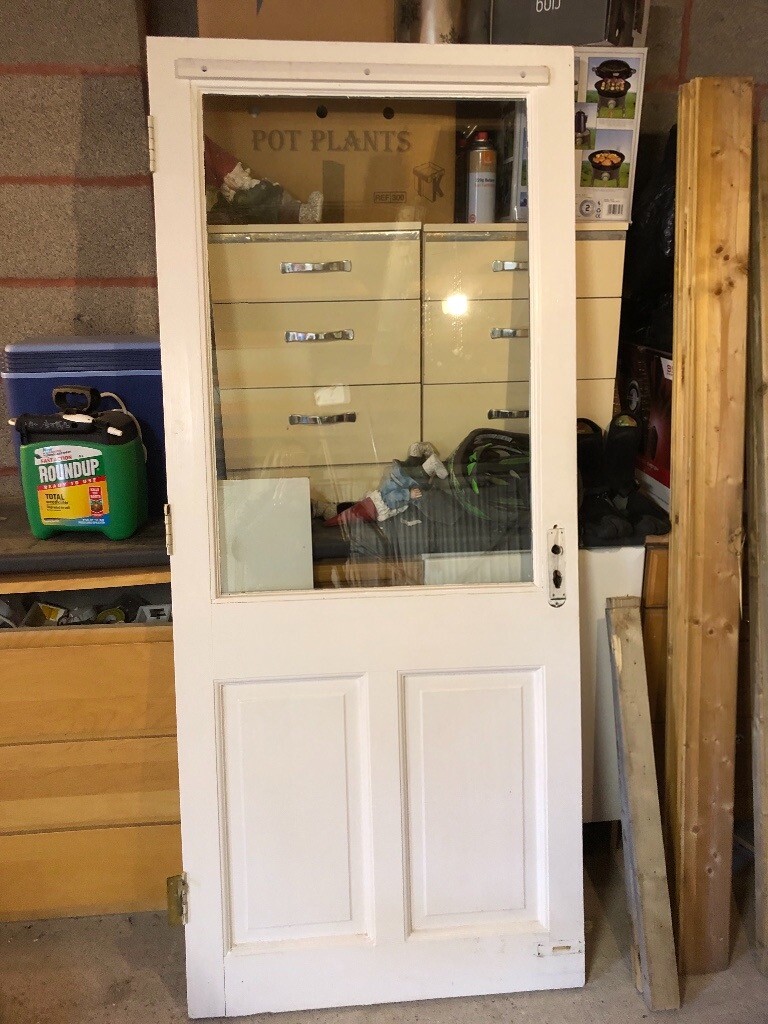 Part Glazed Wooden External Door in Exeter, Devon Gumtree
