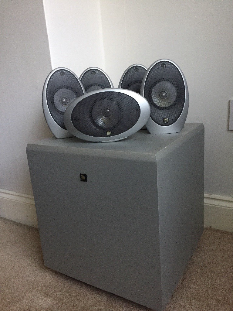 KEF 5.1 Surround sound home cinema speakers in Milngavie, Glasgow