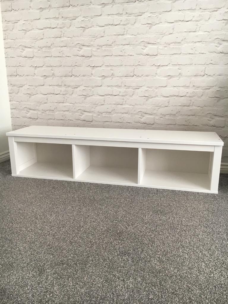 Ikea Hemnes Wall/Bridging Shelf in White Satin in New Moston
