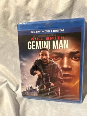 Gemini Man (Blu-ray/DVD, 2019) Will Smith.  New Sealed