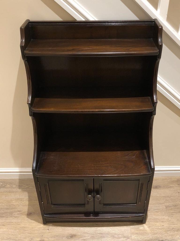Ercol Solid Wood Waterfall Bookcase Cupboard in Waterlooville, Hampshire Gumtree