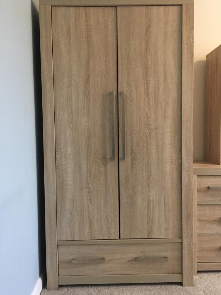 Next Cuba Oak Wardrobe In Chapel St Leonards Lincolnshire