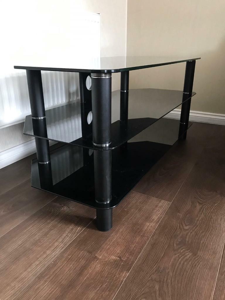 Glass & Chrome TV Stand in Gilmerton, Edinburgh Gumtree