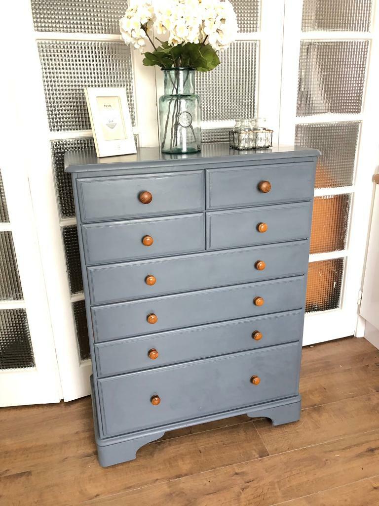 Tallboy Chest Of Drawers Free Delivery Ldn Shabby Chic In