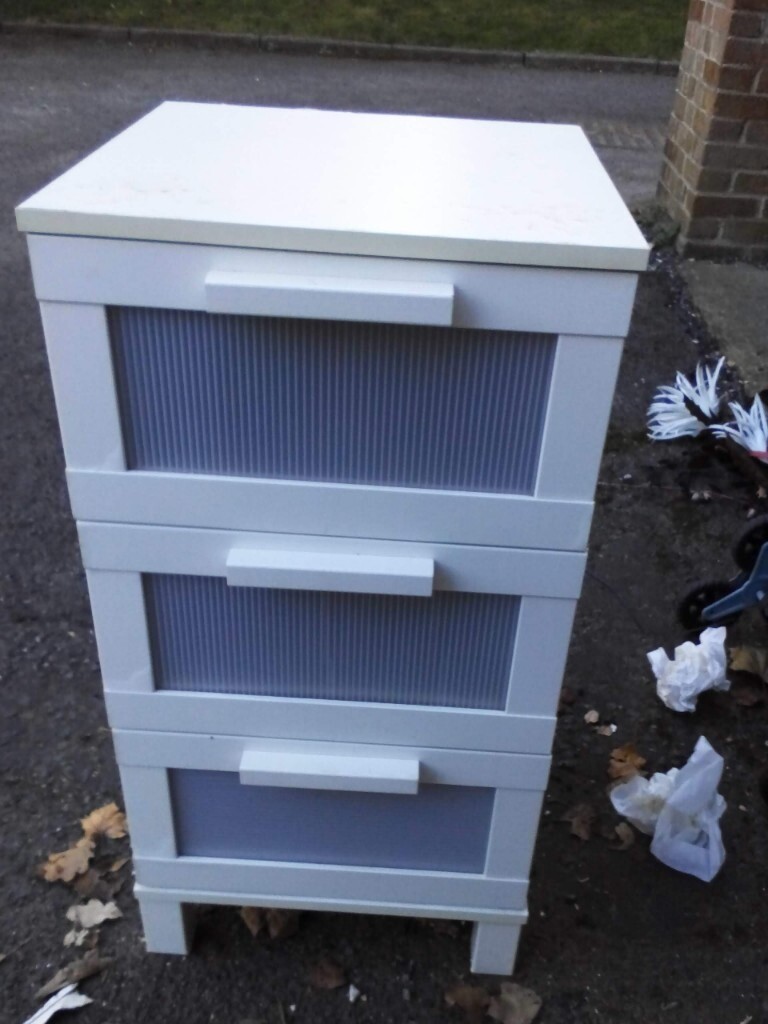 Ikea Aneboda 3 Drawer Chest In Good Condition In Crystal Palace