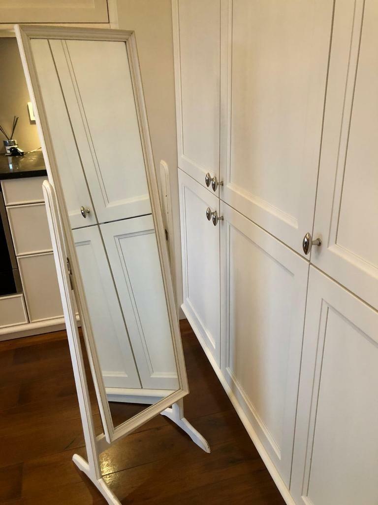Full length white stand alone mirror in Roundhay, West Yorkshire Gumtree