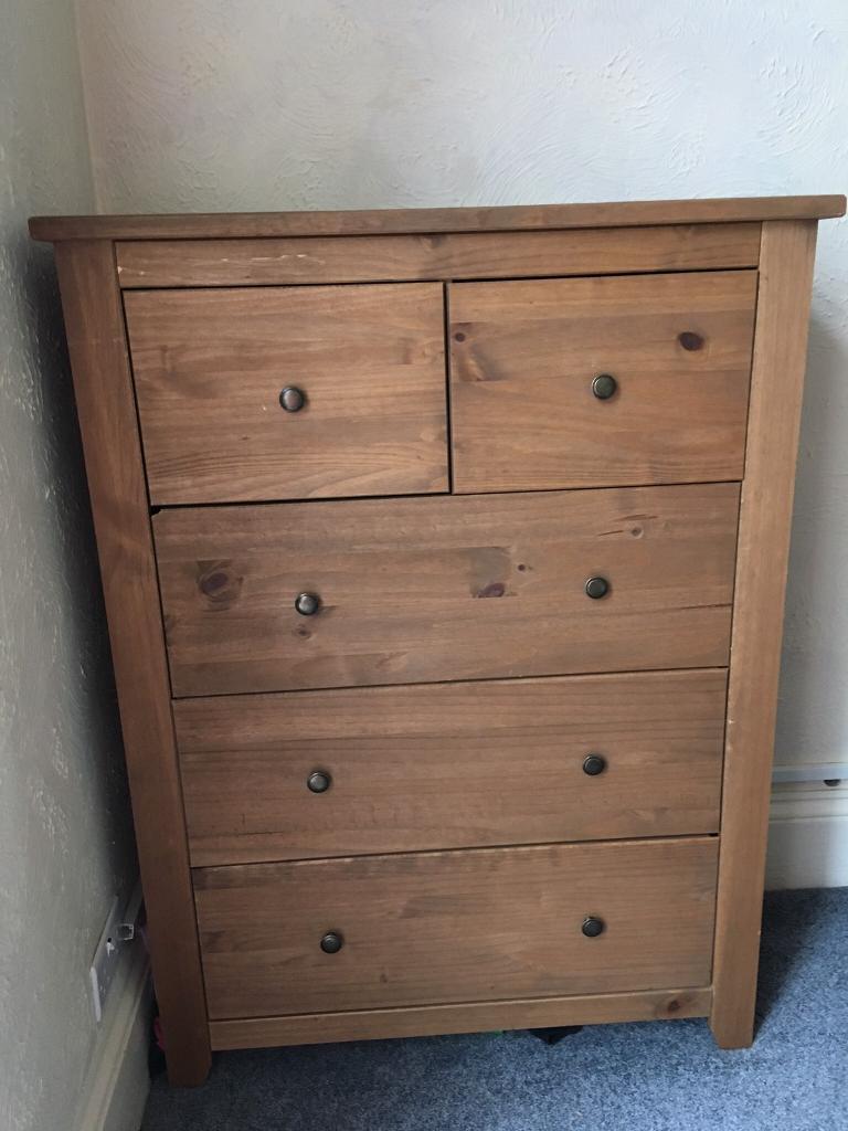 Large light brown chest of drawers in Brighton, East Sussex Gumtree