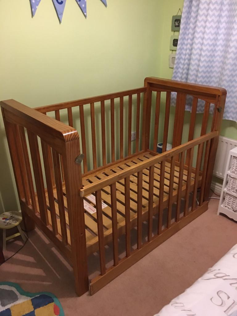 Baby cot bed with mattress in Lower Earley, Berkshire Gumtree