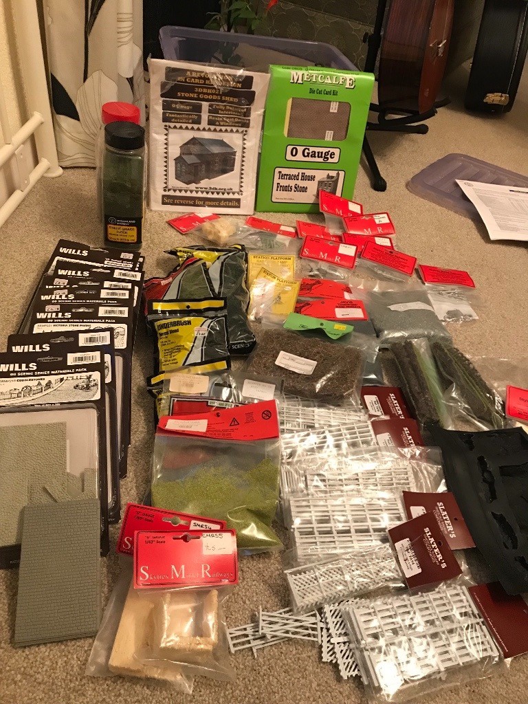 Model railway scenery materials. in Silsden, West Yorkshire Gumtree