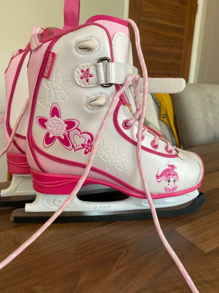 Girls CCM Ice Skates Size 12J in Penarth, Vale of Gumtree