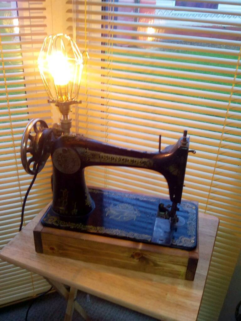Vintage Singer Sewing machine Lamp in Morpeth, Northumberland Gumtree