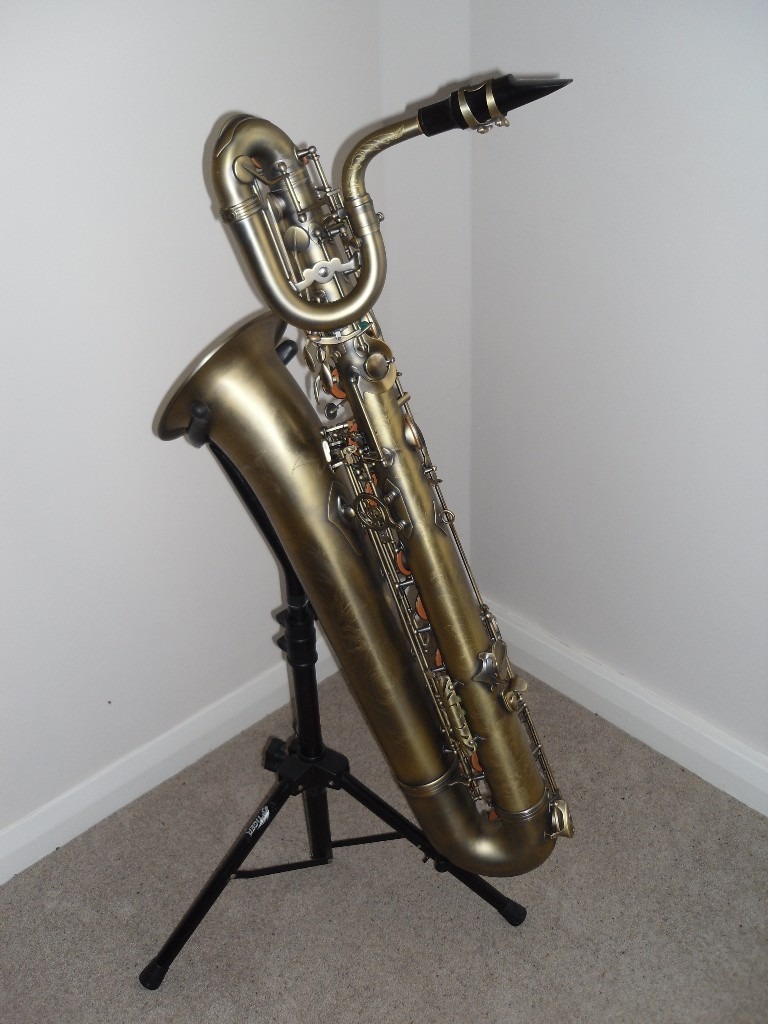 SUPERB P.MAURIAT BARITONE SAX PMB300DK ANTIQUE BRONZE in