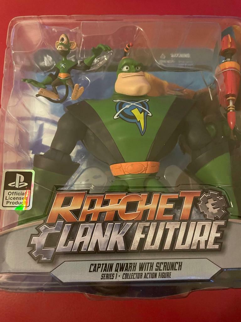 Ratchet and clank action figures Captain Qwark in Pontnewydd, Torfaen