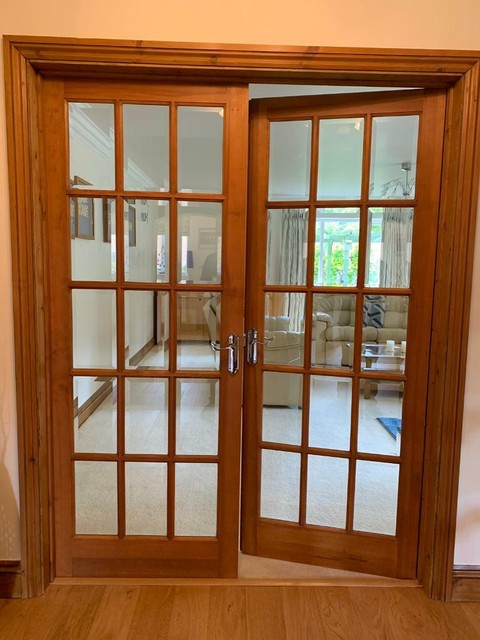 Glazed Interior Double Doors In Wootton Northamptonshire Gumtree