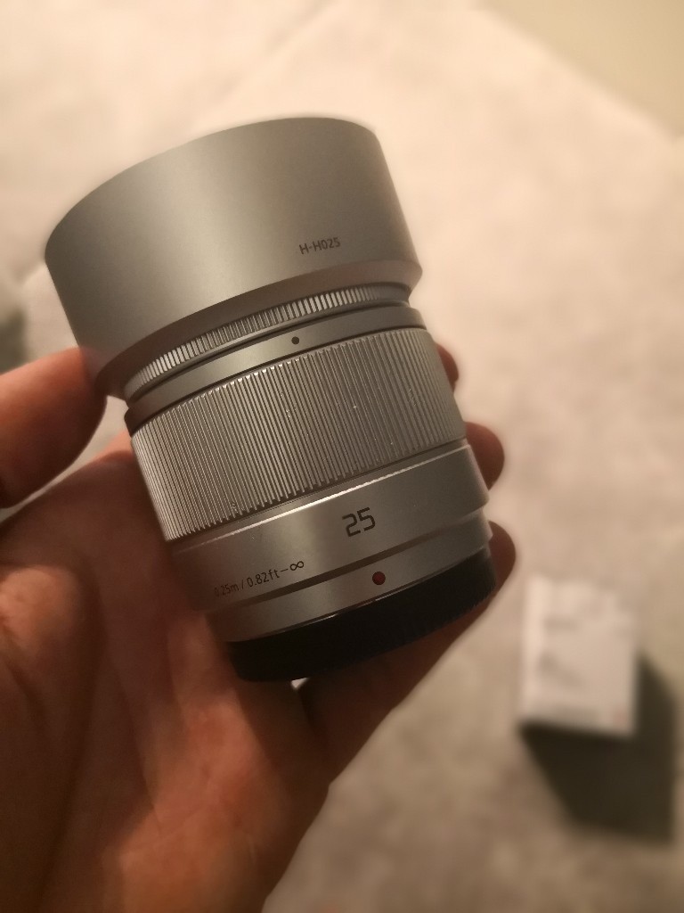 Panasonic lumix 25mm F1.7 lens micro four thirds in Totton, Hampshire Gumtree