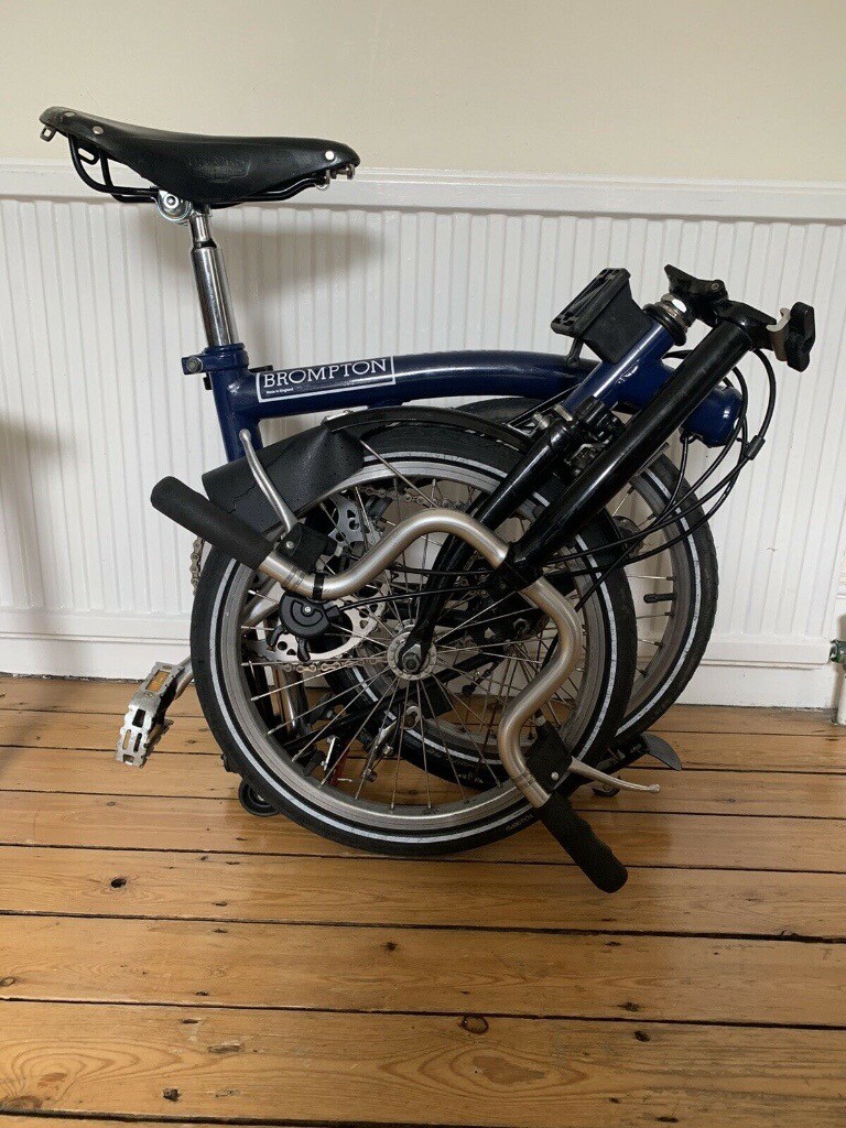 brompton with brooks saddle