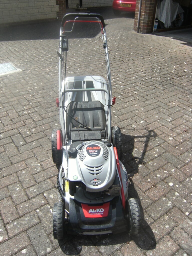 Briggs Stratton ALKO 650E Series Ready Start 190cc petrol self propelled electric start lawn