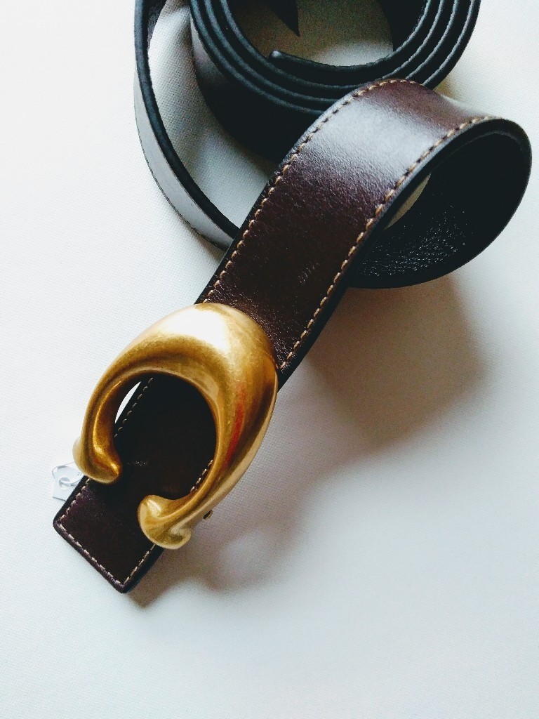 Leather belt - Coach reversible womens belt | in Brockley, London | Gumtree