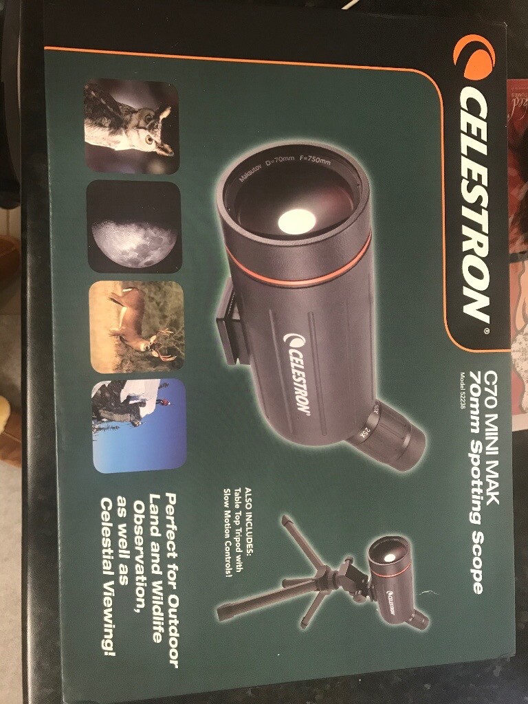 Celestron C70 Mini Mak 70mm Spotting Scope in RadcliffeonTrent