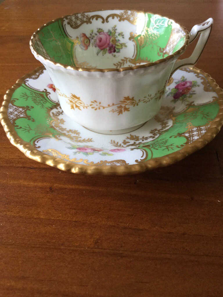 Coalport Antique cup and saucer in Wellingborough, Northamptonshire