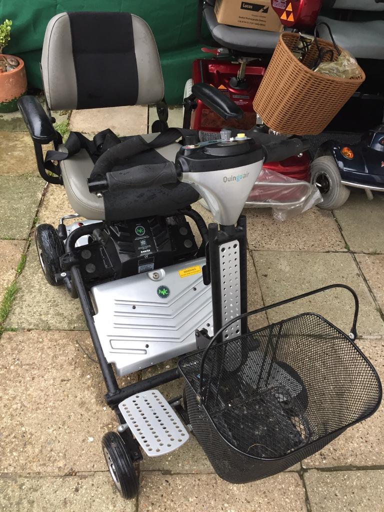 Quingo Air Mobility Scooter With NEW BATTERIES in South Woodham