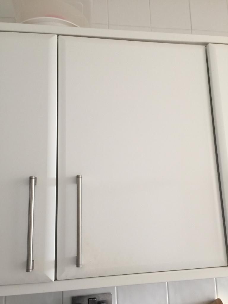 Howdens white saponetta kitchen unit doors in Bradwell Howdens white saponetta kitchen unit doors in Bradwell