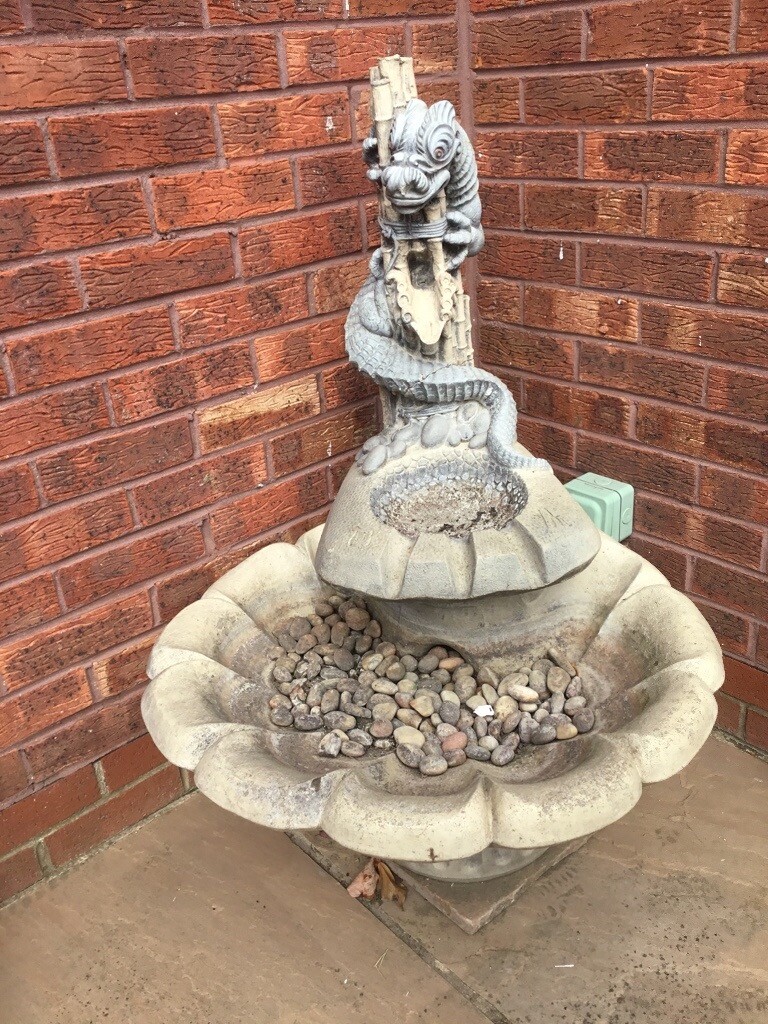 Original vintage Henri Studio ornamental fountain in Ingleby Barwick