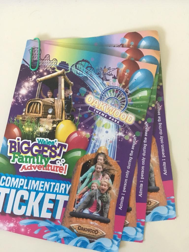 Oakwood Theme Park Tickets Summer 2018 in Newport Gumtree