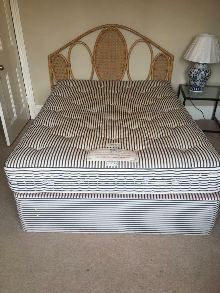 Hypnos double bed divan and mattress in Clapham, London Gumtree