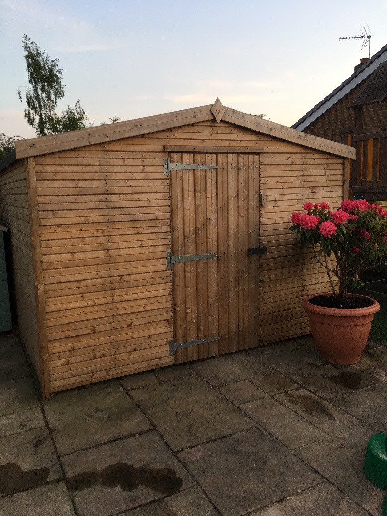 wooden shed 10ft x 10ft in spondon, derbyshire gumtree
