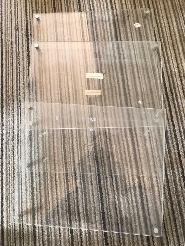 Large Picture Frames Perspex x 3 in Aughton, Lancashire Gumtree