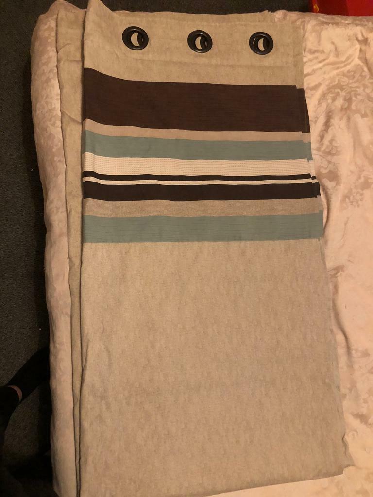 Teal Curtains 90X90 / Floral Teal Green Eyelet Ring Top Fully Lined Ready Made ... / Rating 4.20139 out of 5 (1390) from £15.00.