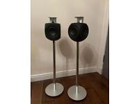 Bang & Olufsen Beolab 3 with floor stands