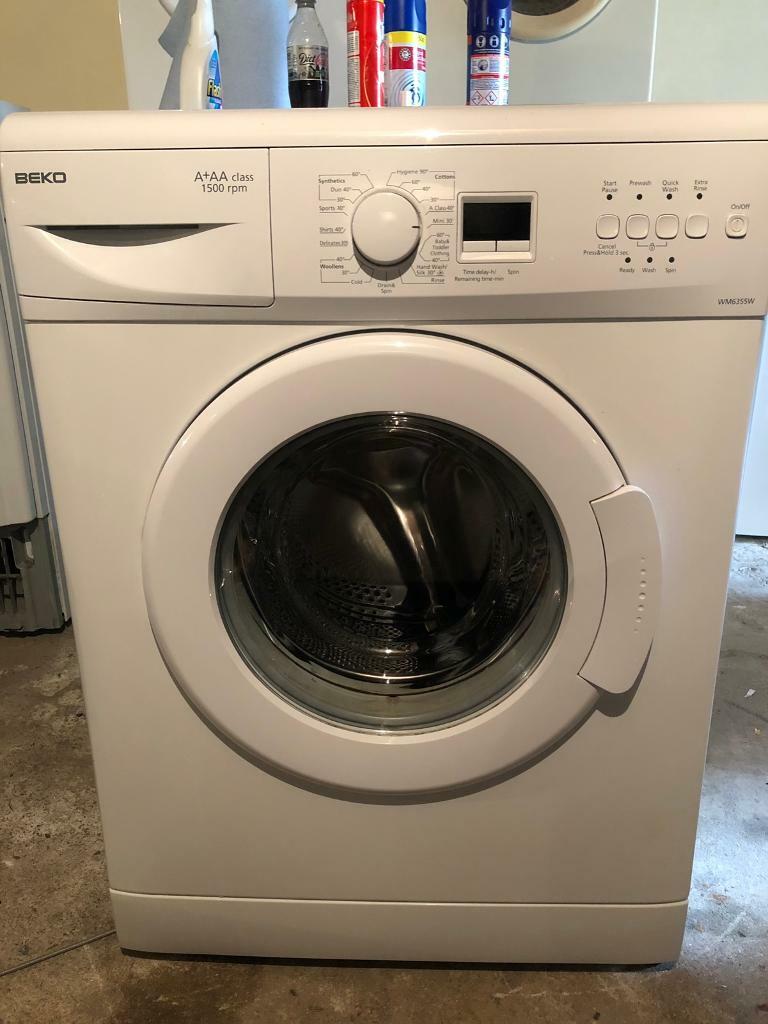 BEKO 1500 SPIN WASHING MACHINE EXCELLENT CONDITION FREE LOCAL DELIVERY